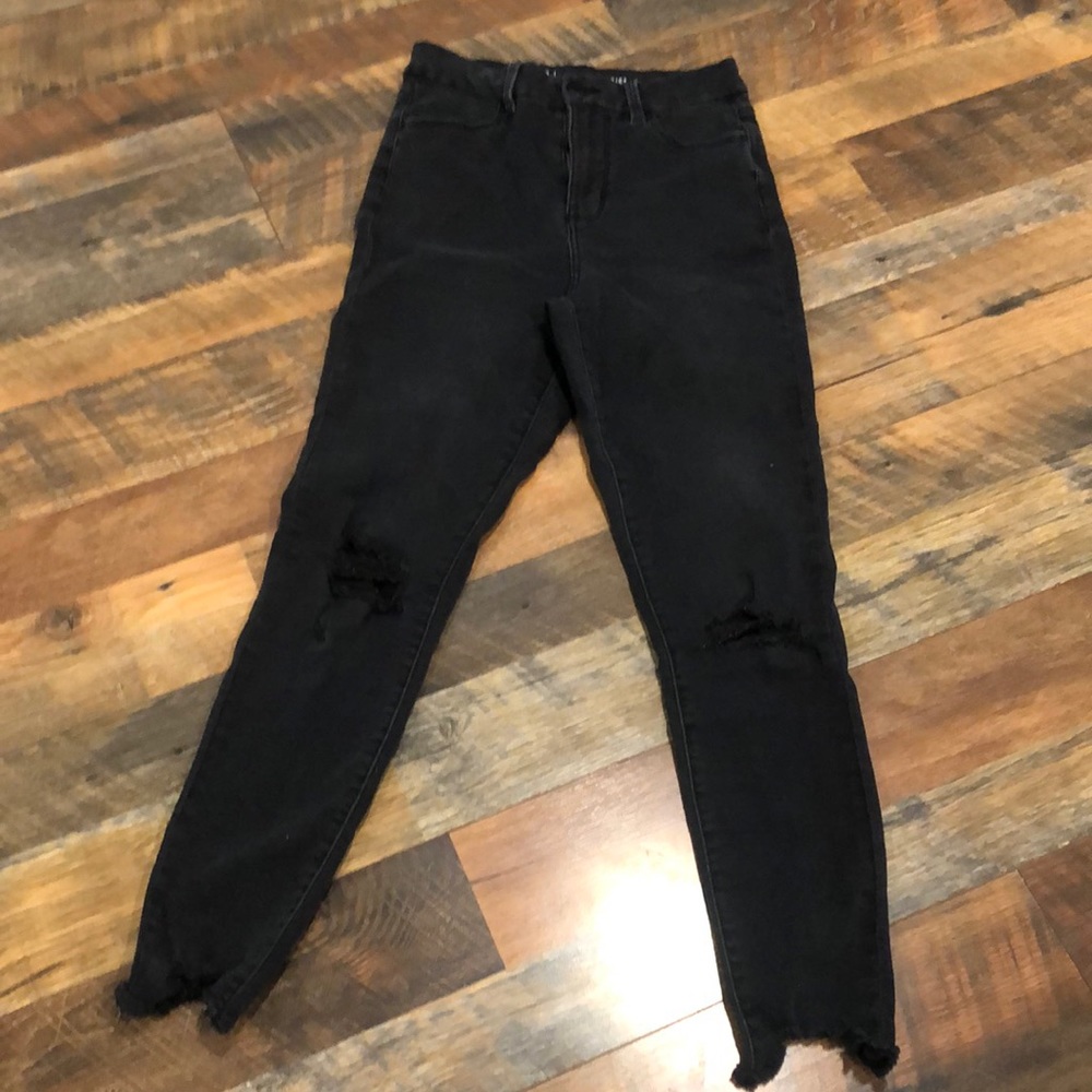 Black jeans size seven